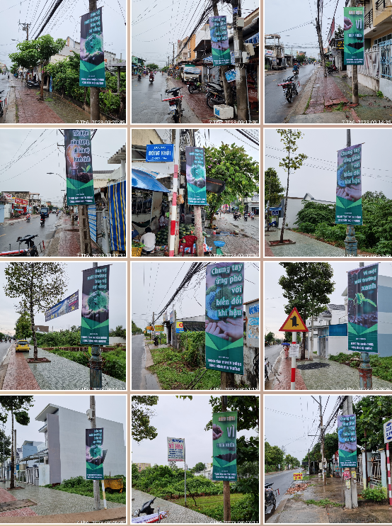 Treo[-]băng[-]rôn[-]hưởng[-]ứng[-]Tháng[-]hành[-]động[-]vì[-]môi[-]trường[-]tại[-]Trà[-]Vinh